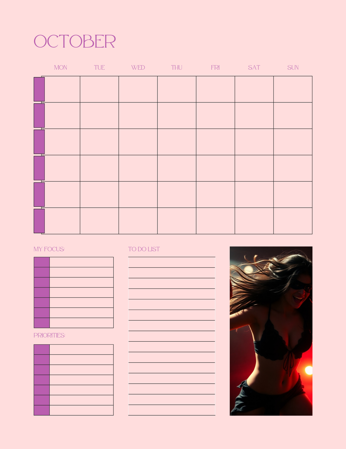 Baddie Digital Planner